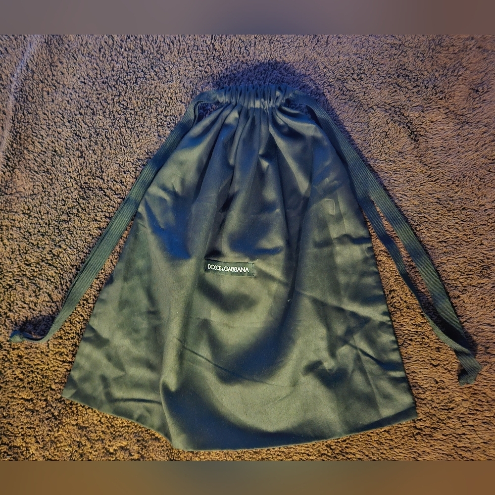 Dolce & Gabbana Black Drawstring Dust Bag